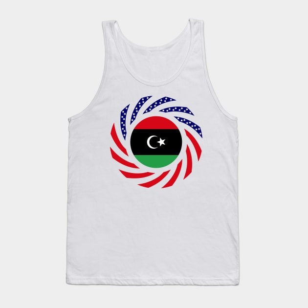 Libyan American Multinational Patriot Flag Series Tank Top by Village Values